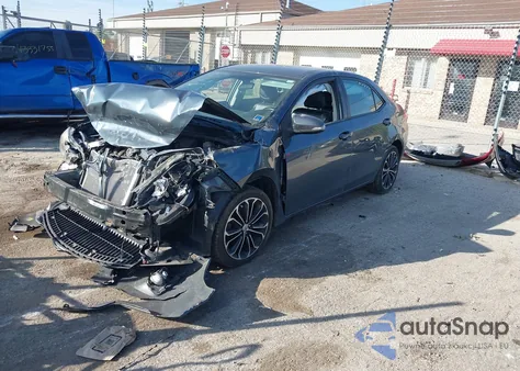 2015 Toyota Corolla S Plus from USA, damaged, VIN 2T1BURHE9FC396932